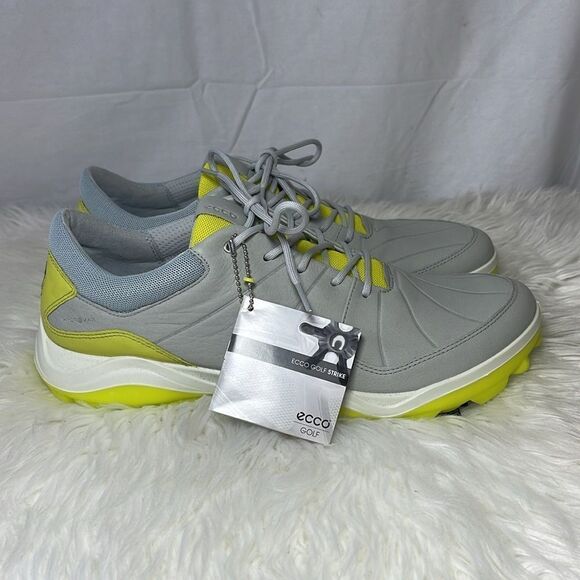Ecco Concrete Grey Golf Strike 2.0 Golf Shoes NWT NO BOX Sz 10 - Picture 4 of 11